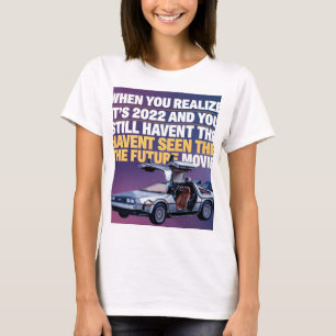 "Funny Spider Feder Zitat - Vintage Typografie Pos T-Shirt