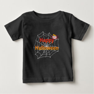 Funny Spione auf Halloween Web Baby T-shirt
