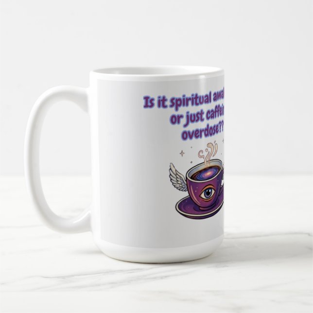 Funny spiritual awakening kaffeetasse (Links)