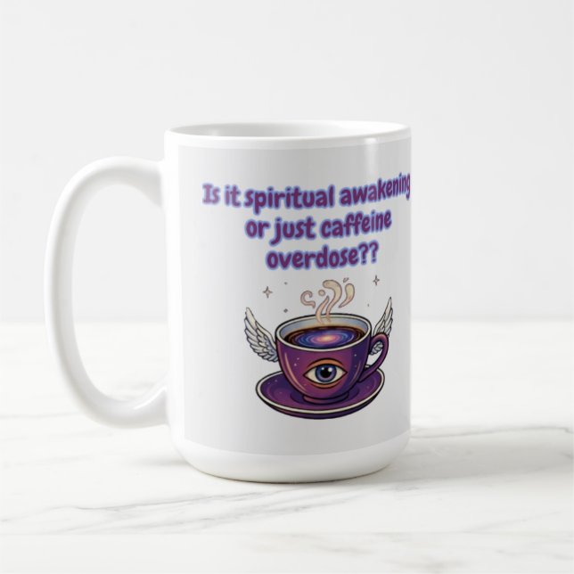 Funny spiritual awakening kaffeetasse (Links)