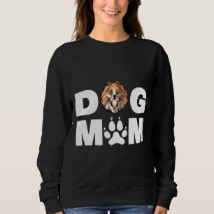 Funny Spitz Hund Mama Liebe R Sweatshirt