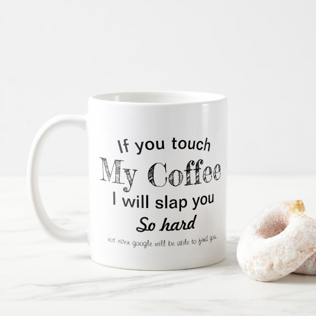 Funny Splp Quote Kaffee Tasse - doppelseitig (Mit Donut)