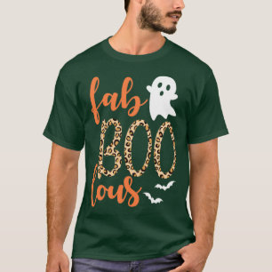 Funny Spooky Beängstigend Halloween FAB BOO LOUS G T-Shirt