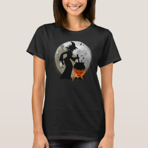 Funny Spooky Beängstigend Hexe Halloween-Party T - T-Shirt
