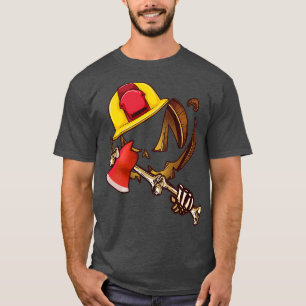Funny Spooky Geschenk Coolen Feuerwehrmann Geschen T-Shirt