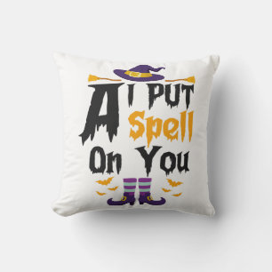 Funny Spooky Halloween Geschenk ich legte einen Za Kissen