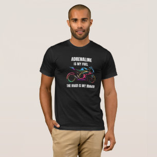 Funny Sportbike Motivierend Zitat - Motorrad Gif T-Shirt