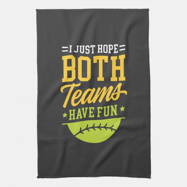 Funny Sports Geschenke Geschirrtuch (Vertikal)