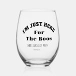 Funny Sprichwort Bachelor Bachelorette Wedding Par Weinglas Ohne Stiel<br><div class="desc">Funny Sprichwort Bachelor Bachelorette Wedding Party Glass</div>