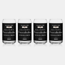 Funny Sprichwort Black Modern Graduation Party