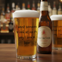 Funny Sprichwort Drink Beer Pint