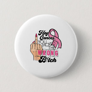 Funny Sprichwort Hey Krebs, du hast den Fehler gen Button