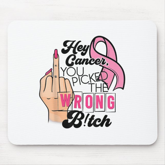 Funny Sprichwort Hey Krebs, du hast den Fehler gen Mousepad (Vorne)
