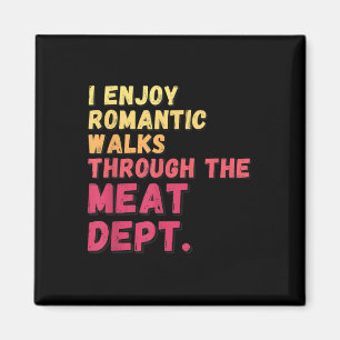 Funny Sprichwort Meat Dept Bacon Beef Grillen Gril Magnet