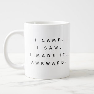 Funny Sprichwort Modern Jumbo-Tasse