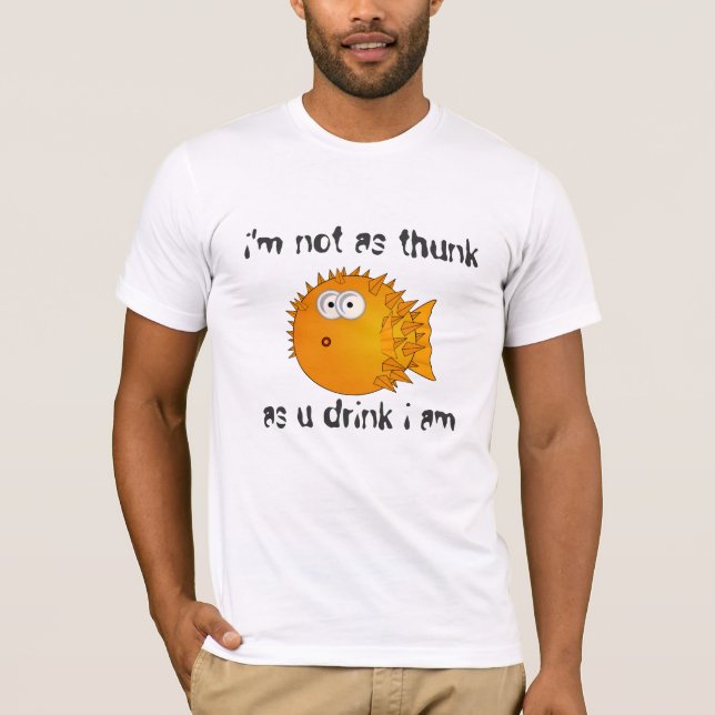Funny Sprichwort - Nicht so düster wie ein Drink i T-Shirt (Vorderseite)