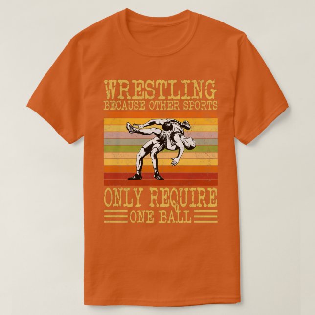 Funny Sprichwort Wrestling für den Beruflichen Rin T-Shirt (Design vorne)