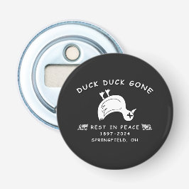 FUNNY SPRINGFIELD OHIO DUCK DUCK GONE T - SHIRT FLASCHENÖFFNER