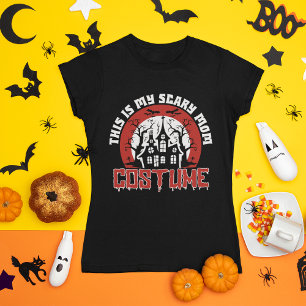 Funny Spuk House Halloween Mama T - Shirt