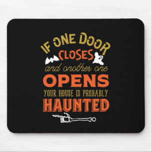 Funny Spuk House Inspiration Halloween Mousepad