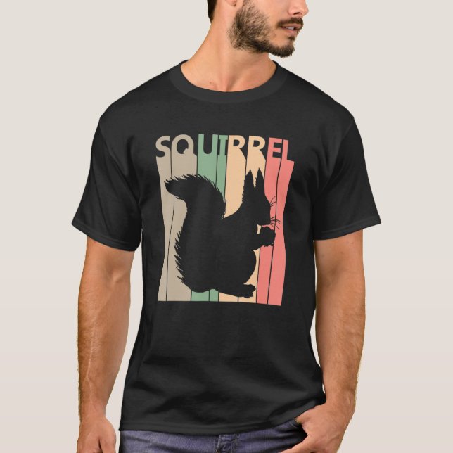 Funny Squirrel Costume T-Shirt (Vorderseite)
