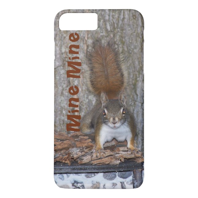 Funny Squirrel iPhone Case (Rückseite)