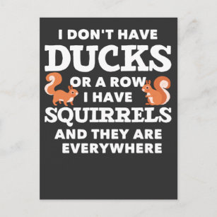 Funny Squirrel Joke Unglaublich witzig Rodent Spaß Postkarte
