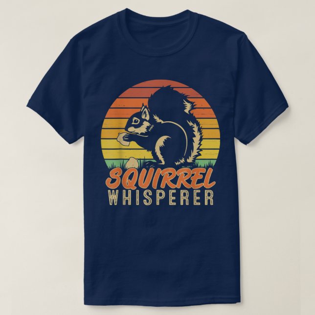 Funny Squirrel Whisperer Geschenk Eichhörnchen Lov T-Shirt (Design vorne)