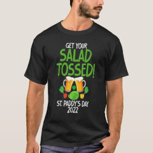 Funny St Paddy's Day 2022 Salat loslassen T-Shirt