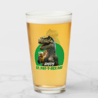 Funny St. Pat-T-Rex Celebration Bierliebhaber Dino