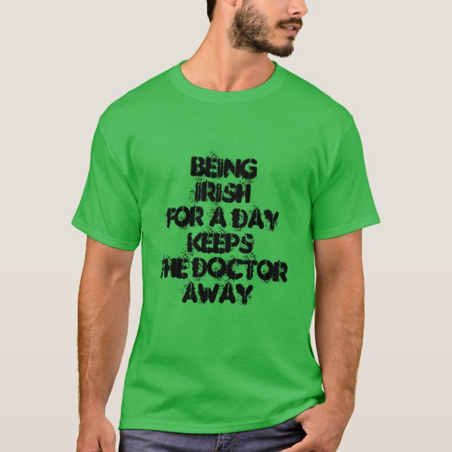 Funny St Patrick Irish für ein Day Kleeblatt Green T-Shirt (Vorderseite)