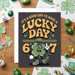 Funny St Patrick’s Day 67 Card Feiertagskarte