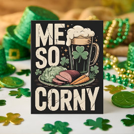Funny St Patrick’s Day Beer Card Feiertagskarte