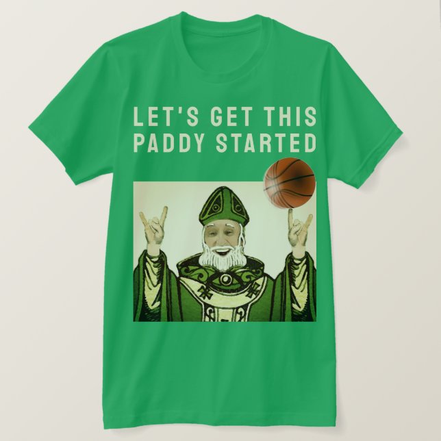 Funny St. Patrick T-Shirt (Design vorne)