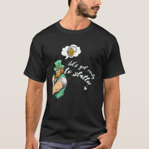 Funny St Patrick's Day Accessoires Lasse Lesen T-Shirt