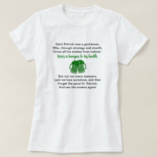 Funny St. Patrick's Day Beer Drinken T-Shirt