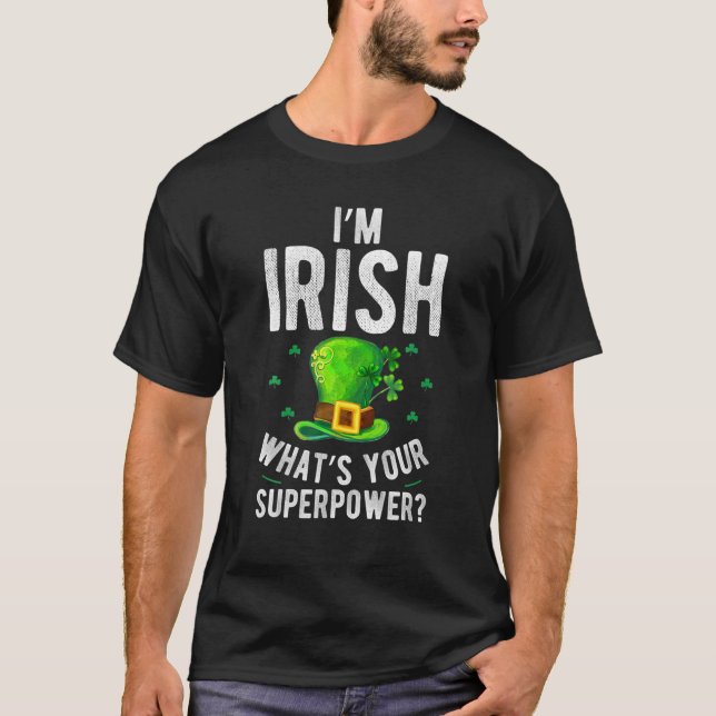 Funny St. Patrick's Day Down For Shenanigans Class T-Shirt (Vorderseite)