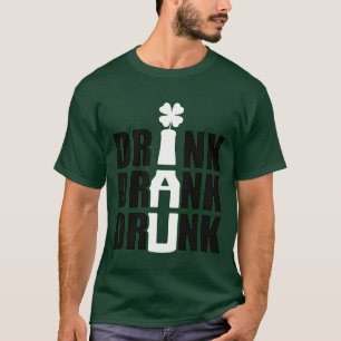 Funny St. Patrick's Day Drinking Party Bier Spaß T-Shirt