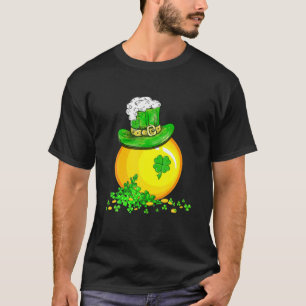 Funny St Patricks Day Irish Lacrosse Kleeblatt Lov T-Shirt