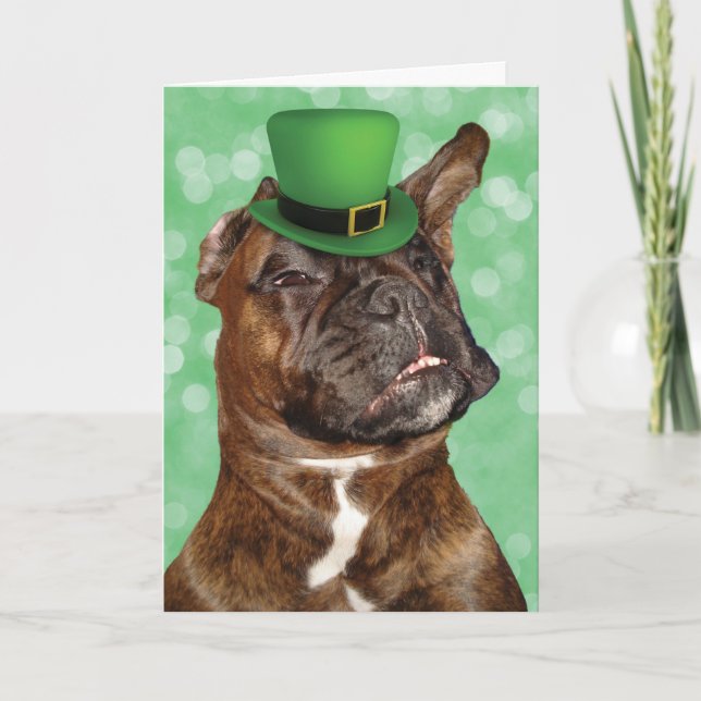Funny St. Patrick's Day Karte (Vorderseite)