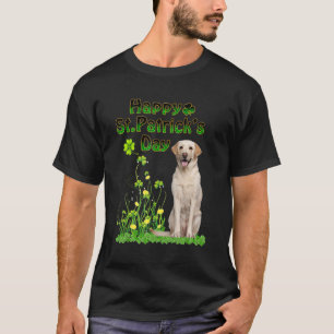 Funny St Patricks Day Labrador Retriever Dog Niedl T-Shirt