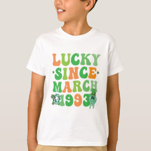 Funny St Patrick's Day Lucky Seit März 1993 T-Shirt