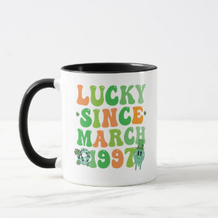 Funny St Patrick's Day Lucky Seit März 1997 Tasse