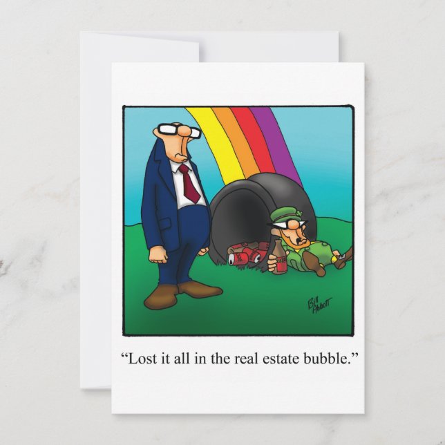 Funny St.Patrick's Day Party Einladung (Vorderseite)