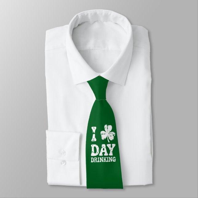 Funny St. Patricks Day Party St Pats Sonnenbrand t Krawatte (Gebunden)