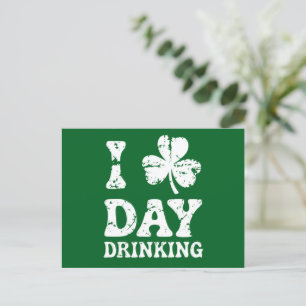 Funny St. Patricks Day Party St Pats Sonnenbrand t Postkarte