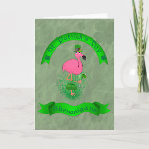Funny St. Patrick's Day Shenanigans Card Karte