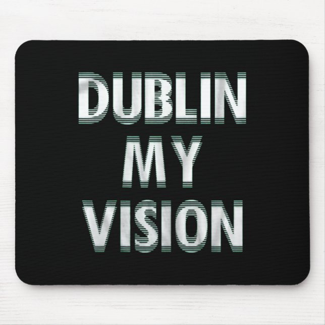 Funny St Patricks Day Shirt Women Mousepad (Vorne)