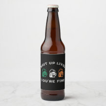 Funny St. Patrick's Day Shut Up Liver Du bist gut