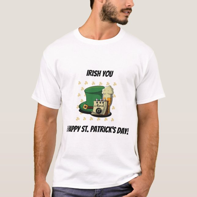 Funny St. Patrick's Day T-Shirt (Vorderseite)